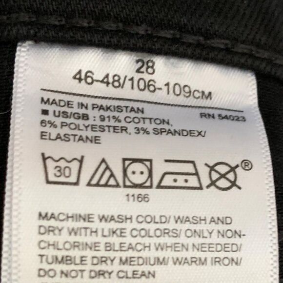 Banana Republic skinny jean, sz 28, EUC, premium denim, stretch, medium rise - Picture 5 of 16